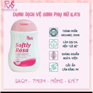 Dung Dịch Vệ Sinh Phụ Nữ ILA'S SOFTLY ROSA 150g Mùi Thơm Quyến Rũ - Giá 85.000 VNĐ Dung Dịch Vệ Sinh Phụ Nữ ILA'S SOFTLY ROSA 150g Mùi Thơm Quyến Rũ - Giá 85.000 VNĐ
