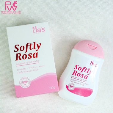 Dung Dịch Vệ Sinh Phụ Nữ ILA'S SOFTLY ROSA 150g Mùi Thơm Quyến Rũ - Giá 85.000 VNĐ