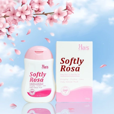 Dung Dịch Vệ Sinh Phụ Nữ ILA'S SOFTLY ROSA 150g Mùi Thơm Quyến Rũ - Giá 85.000 VNĐ