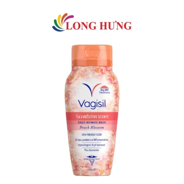 Dung dịch vệ sinh phụ nữ Vagisil Sensitive Daily Intimate Wash 240ml Dịu nhẹ, bảo vệ pH, giảm ngứa, giá 249.000 VND