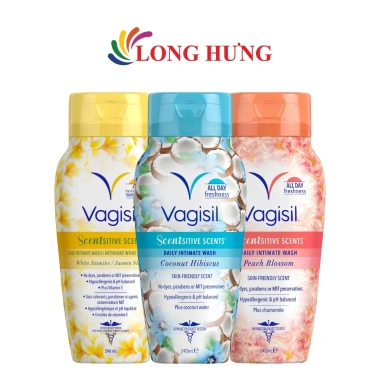 Dung dịch vệ sinh phụ nữ Vagisil Sensitive Intimate Wash 240ml - Dịu nhẹ không kích ứng, giảm giá 249.000 VND