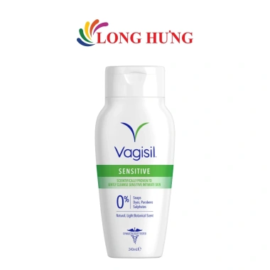 Dung dịch vệ sinh phụ nữ Vagisil Sensitive Wash 240ml – Cân bằng pH, chỉ 249.000₫ 6