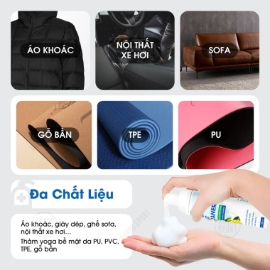 Dung Dịch Vệ Sinh Thảm Yoga 200ml Bọt Mat Magic - Sạch Nhanh Khử Mùi, 43.000 VND 5