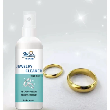 Dung dịch vệ sinh trang sức bạc vàng 100ml xịt, đánh bóng sáng như mới giá 50.000 VND