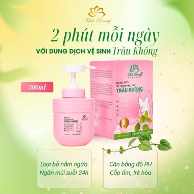 Dung Dịch Vệ Sinh Trầu Không 300ml, Tặng 1 Mask, Kèm Nước Hoa Xịt 10ml - Che Tên, Thẻ Bảo Hành, Giá 149k 4