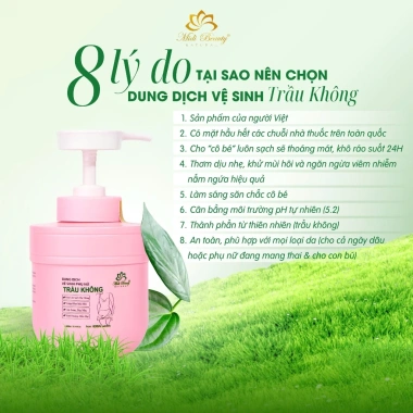 Dung Dịch Vệ Sinh Trầu Không 300ml, Tặng 1 Mask, Kèm Nước Hoa Xịt 10ml - Che Tên, Thẻ Bảo Hành, Giá 149k 6