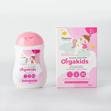 Dung dịch vệ sinh trẻ em Orgakids dịu nhẹ, an toàn cho làn da bé 150ml - 96.040đ 3 Dung dịch vệ sinh trẻ em Orgakids dịu nhẹ, an toàn cho làn da bé 150ml - 96.040đ 3