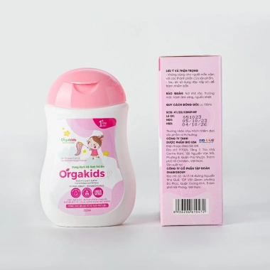 Dung dịch vệ sinh trẻ em Orgakids dịu nhẹ, an toàn cho làn da bé 150ml - 96.040đ