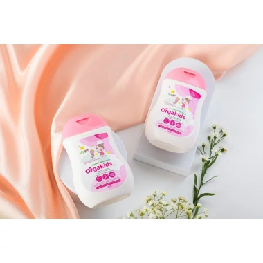 Dung dịch vệ sinh trẻ em Orgakids dịu nhẹ, an toàn cho làn da bé 150ml - 96.040đ