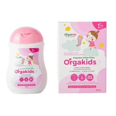 Dung dịch vệ sinh trẻ em Orgakids dịu nhẹ, an toàn cho làn da bé 150ml - 96.040đ 9 Dung dịch vệ sinh trẻ em Orgakids dịu nhẹ, an toàn cho làn da bé 150ml - 96.040đ 9