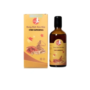 Dung dịch xoa bóp CND GINSENG 100ml - Giảm đau xương khớp, hỗ trợ cải thiện, 285.000₫ 2