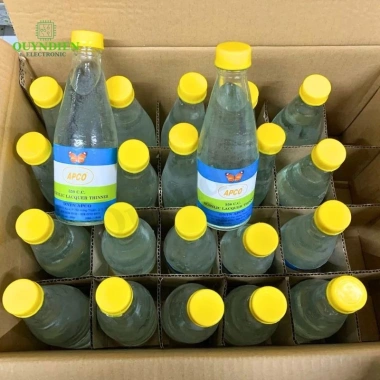 Dung Môi Pha Sơn Acrylic APCO 350ml - Pha Loãng, Tẩy Sơn, Vệ Sinh Dụng Cụ Linh kiện Quỳnh Diễn 5