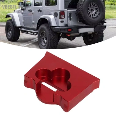 Đuôi Cổng Chặn Cổng Sau Nhôm Chắc Chắn Dễ Lắp Đặt Cho Wrangler JK/JKU 2.007-2.018 Đen 3