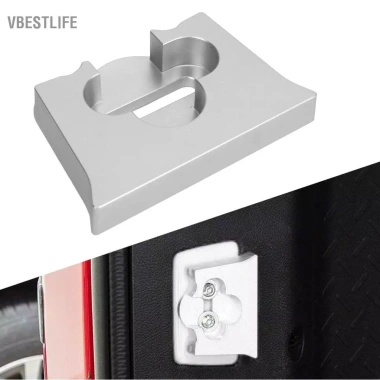 Đuôi Cổng Chặn Cổng Sau Nhôm Chắc Chắn Dễ Lắp Đặt Cho Wrangler JK/JKU 2.007-2.018 Đen 5