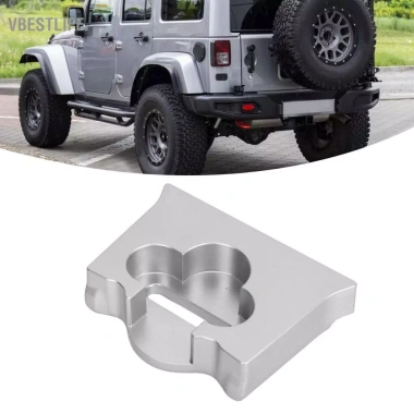 Đuôi Cổng Chặn Cổng Sau Nhôm Chắc Chắn Dễ Lắp Đặt Cho Wrangler JK/JKU 2.007-2.018 Đen 6