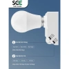 Đuôi đèn cảm biến chuyển động E27 SCE-DCB01 tùy chỉnh nút gạt – Giá ưu đãi 74.900₫ (giảm từ 96.621₫) 3