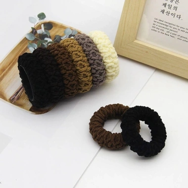 Đuôi Ngựa Co Giãn Cao Su Dày - Dây Buộc Tóc Cao Cấp, Độ Bền Vượt Trội, Giá Ưu Đãi 6