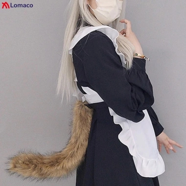 Đuôi Thú Giả 55cm Cosplay Anime - Lông Cáo, Sói, Chó Sang Trọng Giá Ưu Đãi