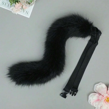 Đuôi Thú Giả 55cm Cosplay Anime - Lông Cáo, Sói, Chó Sang Trọng Giá Ưu Đãi