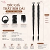 Đuôi tóc giả thắt bím dài 40-100cm Koty Y2K T436 - Tóc tết giả mềm, giảm giá 75.000đ 3