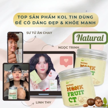 Đường Ăn Kiêng Không Calo La Hán Quả Monk Fruit 300g Giảm Cân Eat Clean 198.000₫