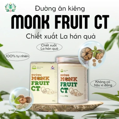 Đường Ăn Kiêng La Hán Quả Monk Fruit 100gr - Giảm Cân, Không Calo, Giá 99k 2