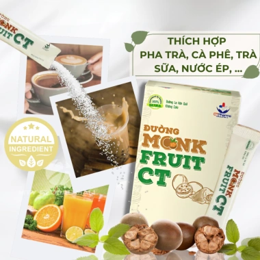 Đường Ăn Kiêng La Hán Quả Monk Fruit 100gr - Giảm Cân, Không Calo, Giá 99k 6