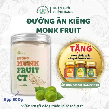 Đường Ăn Kiêng La Hán Quả Monk Fruit 600g Không Calo - Giảm Cân Eat Clean Giá 289k Đường Ăn Kiêng La Hán Quả Monk Fruit 600g Không Calo - Giảm Cân Eat Clean Giá 289k