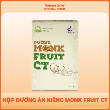 Đường ăn kiêng Monk Fruit CT 20 túi 5g Giảm cân không đường, giá 99k