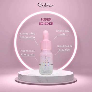 Dưỡng bền mi Golmor Super Bonder - Tăng độ bền mi nối, kéo dài tuổi thọ chỉ 83.000đ 2 Dưỡng bền mi Golmor Super Bonder - Tăng độ bền mi nối, kéo dài tuổi thọ chỉ 83.000đ 2