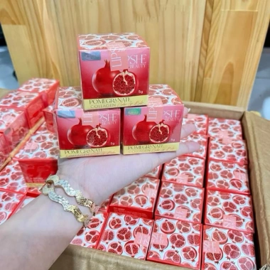 Dưỡng Hồng Môi Collagen Lựu Đỏ LIPSHE Beauty 5g Chính Hãng – Giá 52.800 VNĐ, Dưỡng ẩm & Tăng Căng Bóng 3