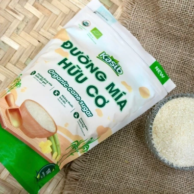 Đường mía hữu cơ Kasib 1kg chính hãng USDA & EU - Giá ưu đãi 60.000 VND