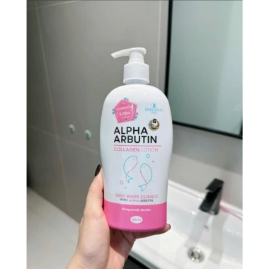 Dưỡng thể ALPHA ARBUTIN 500ml - Giảm thâm, sáng da, dưỡng ẩm sâu, chỉ 185.000₫