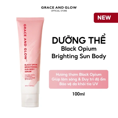 Dưỡng Thể Chống Nắng Black Opium Grace và Glow 100ml, Làm Sáng Da Giá 136.220 VND Dưỡng Thể Chống Nắng Black Opium Grace và Glow 100ml, Làm Sáng Da Giá 136.220 VND