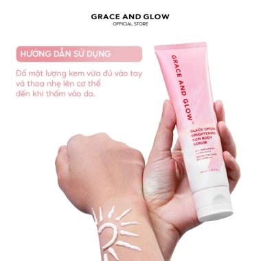 Dưỡng Thể Chống Nắng Black Opium Grace và Glow 100ml, Làm Sáng Da Giá 136.220 VND 4 Dưỡng Thể Chống Nắng Black Opium Grace và Glow 100ml, Làm Sáng Da Giá 136.220 VND 4