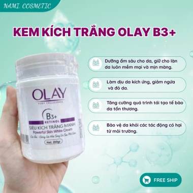 Dưỡng thể siêu trắng da Olay - Kem kích trắng nhanh 250g, giảm giá 23% chỉ 135.000 VND 3