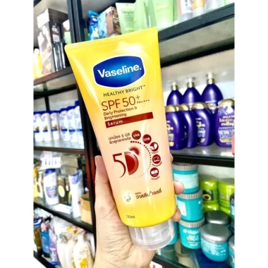 Dưỡng Thể Vaseline 50X 320ml + Serum Kích Trắng Alpha Arbutin Perfect White 135k