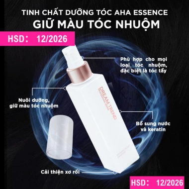 Dưỡng tóc Dream Trend AHA Essence giảm giá 310k - Dưỡng ẩm sâu, tóc mềm mượt 10 Dưỡng tóc Dream Trend AHA Essence giảm giá 310k - Dưỡng ẩm sâu, tóc mềm mượt 10