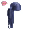 Durag Đuôi Dài Unisex Satin - Mũ Cướp Biển Turban Hip Hop Biker, Giá 40.392₫ 12