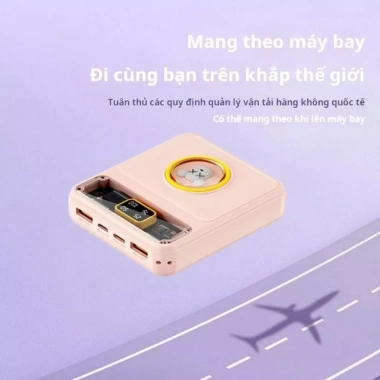 DX169 sạc kho báu PD25W 20.000mAh sạc nhanh 5 điện thoại cùng lúc giá 32.000 VND