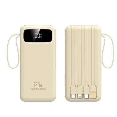 DX357 Pin Dự Phòng Di Động 50.000mAh Sạc Kho Báu LED 4 Dây Tháo Rời 45.100 VND 10