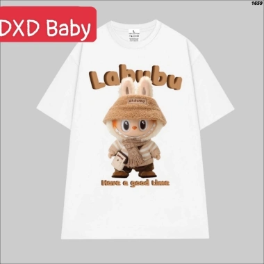 DXD Áo BT/BG Labubu Kute 100% cotton cho bé từ 10-55kg - Giá chỉ 100.333 VND 10