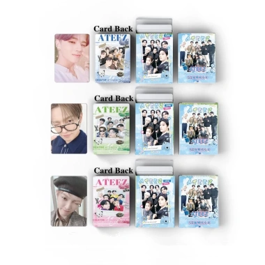 Dyh Set 50 Thẻ Hình ATEEZ Kpop - Bộ Sưu Tập Độc Đáo, Giá chỉ 57.200₫