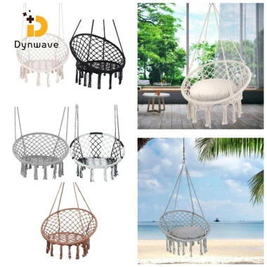 Dynwave Võng Ngoài Trời Xoay Bền Thoáng Khí Ghế Xoay Di Động 1 Người Sân Biển 4