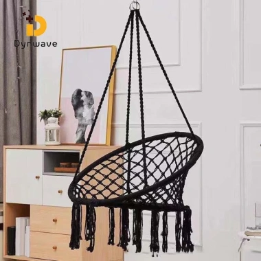 Dynwave Võng Ngoài Trời Xoay Bền Thoáng Khí Ghế Xoay Di Động 1 Người Sân Biển 8