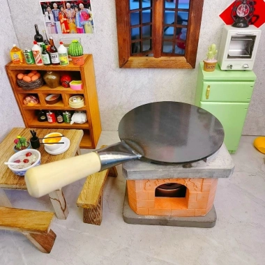DYROWAY Đồ chơi nấu ăn thật - Bộ nhà bếp mini đầy đủ phụ kiện, cooktop, nắp chảo, nội thất búp bê, học tập tương tác 76.780 VND 9 DYROWAY Đồ chơi nấu ăn thật - Bộ nhà bếp mini đầy đủ phụ kiện, cooktop, nắp chảo, nội thất búp bê, học tập tương tác 76.780 VND 9