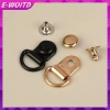 E-WOITD 10 Bộ D Ring Bule - Phụ kiện DIY cho túi sửa giày leo núi, bộ đường dài 6
