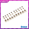 E-WOITD 10 Bộ D Ring Bule - Phụ kiện DIY cho túi sửa giày leo núi, bộ đường dài 14
