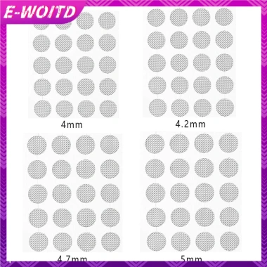 E-woitd 20 Tai Nghe Chống Bụi Mạng Lưới Thép 4-5mm - Phụ Kiện DIY Giá Sốc 23.6k 5