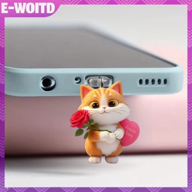 E-WOITD 2D Acrylic Điện Thoại Mèo Cắm Bụi cho iPhone Type-C - Trang Trí Giao Diện, Giá chỉ 30.470 VND 14 E-WOITD 2D Acrylic Điện Thoại Mèo Cắm Bụi cho iPhone Type-C - Trang Trí Giao Diện, Giá chỉ 30.470 VND 14